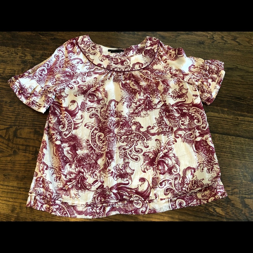 BCBG MaxAzria Silk Blouse Sz. M